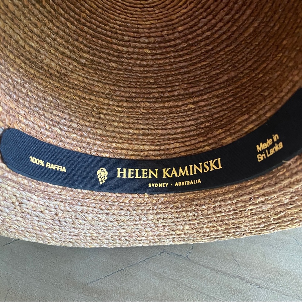 - Helen Kaminaki Raffia Straw Hat - Picture 4 of 6